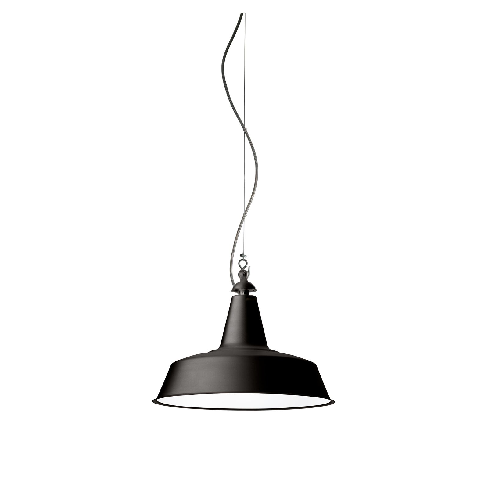 Huna Taklampa Medium Svart