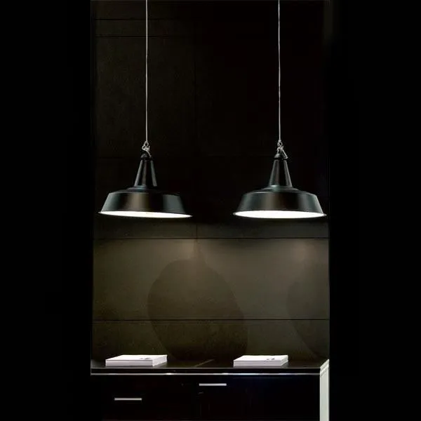 Huna Pendelleuchte Medium Schwarz