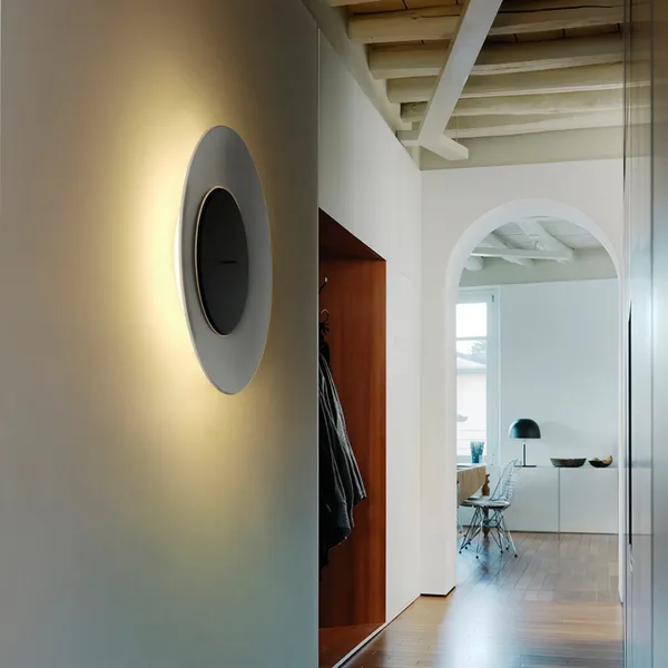 Lunaire Wall/ Ceiling Light Medium Gold/ Black