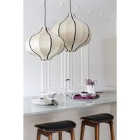 Onion Lampshade Large Classic Kit/ Black