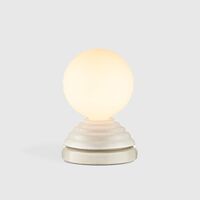 Wake Table Lamp Pebble White