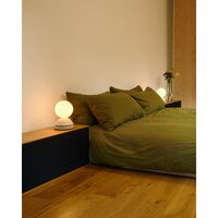 Wake Table Lamp Pebble White