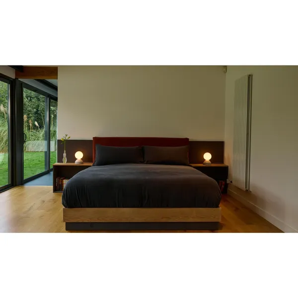 Wake Table Lamp Pebble White
