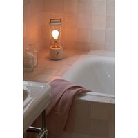 x Farrow & Ball The Muse Portable Lamp Setting Plaster Pink