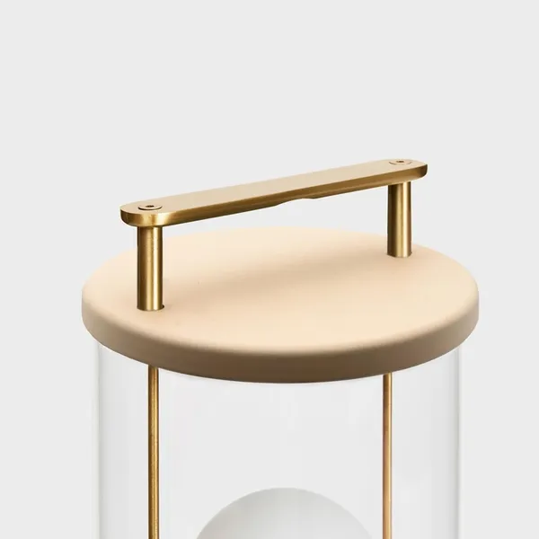 x Farrow & Ball The Muse Portable Lamp Setting Plaster Pink