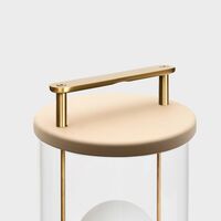 x Farrow & Ball The Muse Portable Lamp Setting Plaster Pink