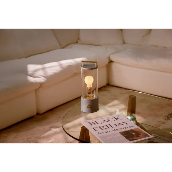 x Farrow & Ball The Muse Portable Lamp Selvedge Blue