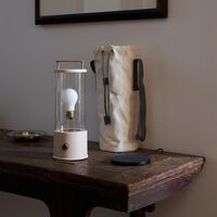 x Farrow & Ball The Muse Portable Lamp Selvedge Blue