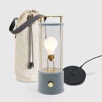 x Farrow & Ball The Muse Portable Lamp Selvedge Blue