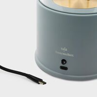 x Farrow & Ball The Muse Portable Lamp Selvedge Blue