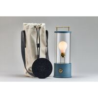 x Farrow & Ball The Muse Portable Lamp Selvedge Blue