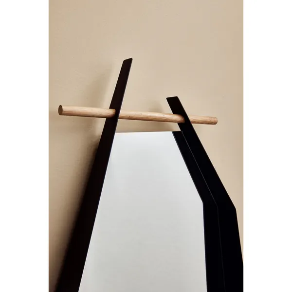 Edge Spejl Sort