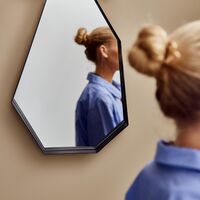Edge Spejl Sort