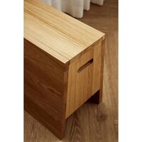 Plinth Stool Oak