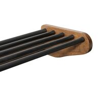 Sapa Shelf L82xW30xH15 cm Dark Oiled