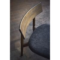 Tetra fauteuil donker geolied