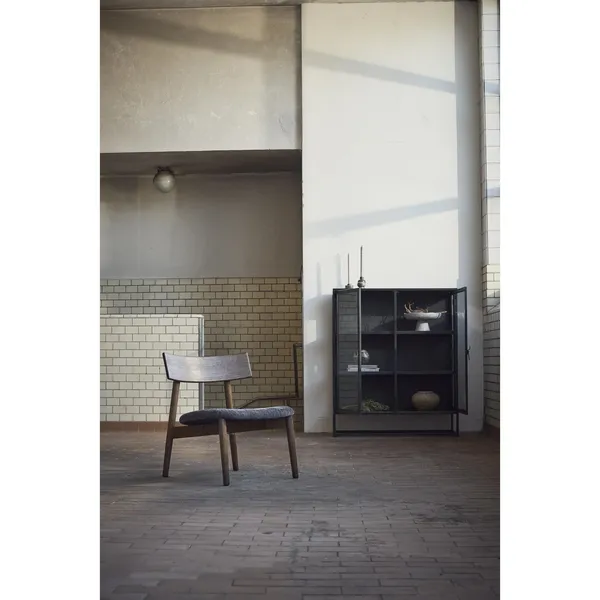 Tetra fauteuil donker geolied