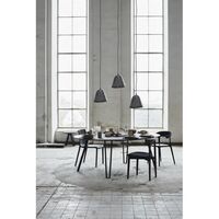 Space Eettafel Ø150 Gerookt Eiken