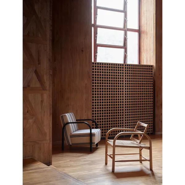 ARCH Weave Armchair Natural/Oil Oak