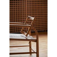 ARCH Weave Armchair Natural/Oil Oak