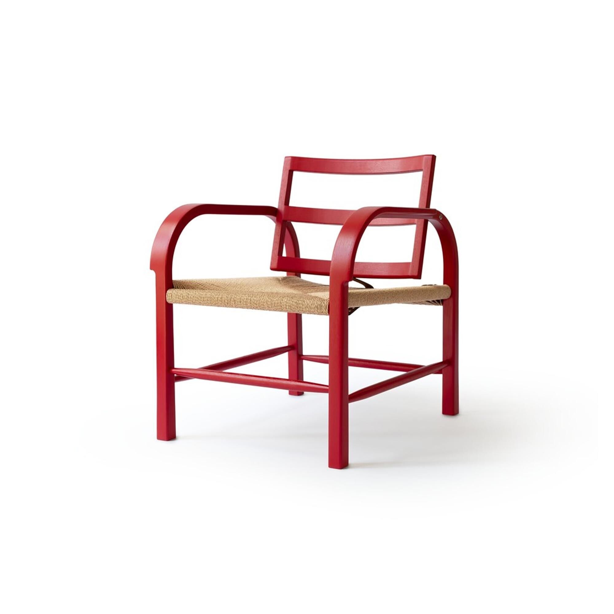 ARCH Weave Lnestol Eg/Ruby Red
