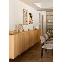 MOD Modell 13 Regalsystem 2x875 Schiene + Schrank Eiche