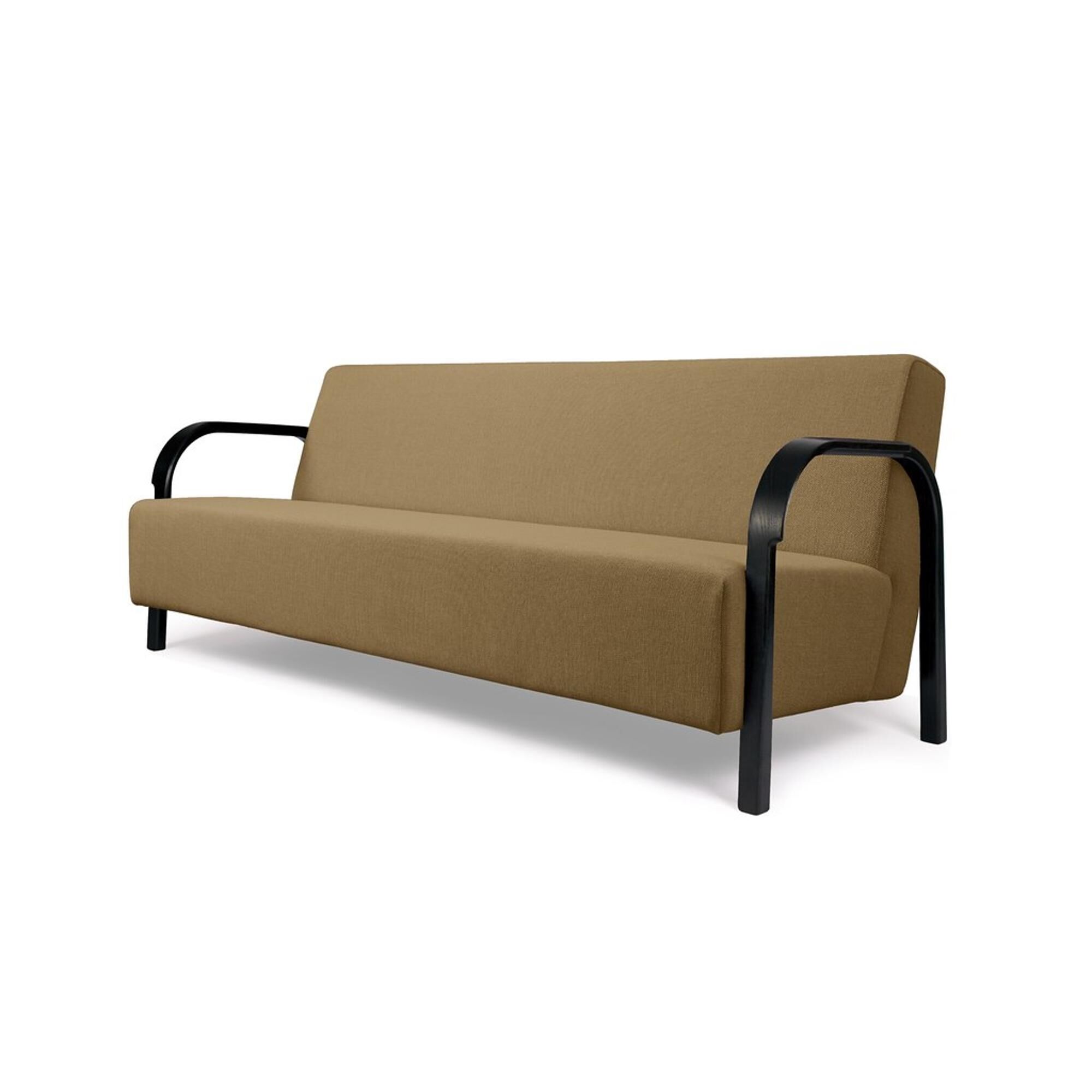 ARCH 3-Personers Sofa Kvadrat/Vidar 333/Sort Eg