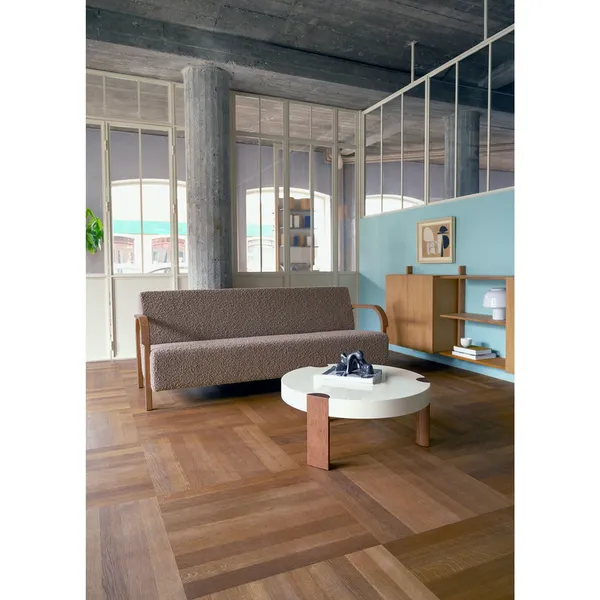 ARCH 3-Person Sofa Square/Vidar 333/ Black Oak