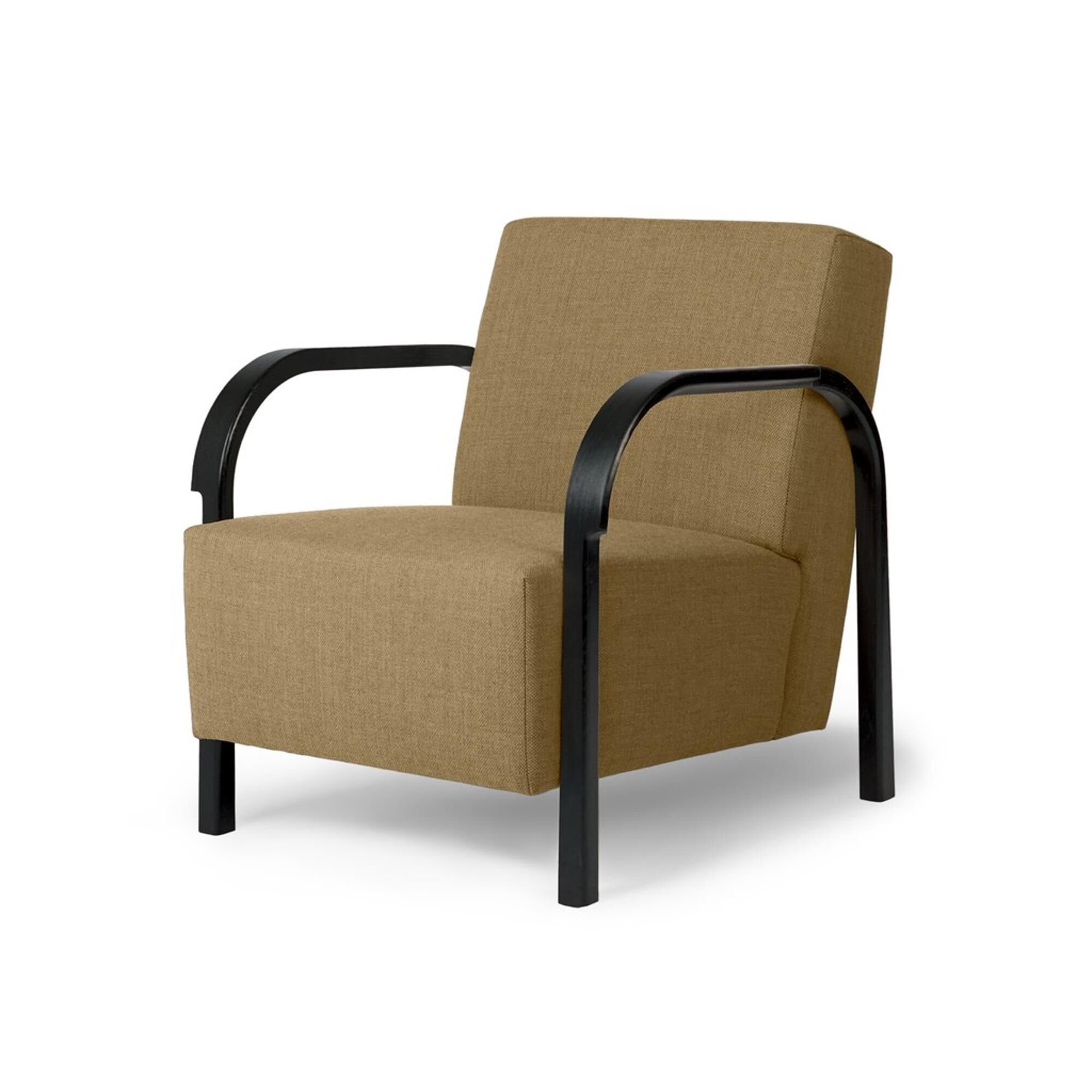 ARCH Lnestol Kvadrat/Vidar 333/Sort Eg