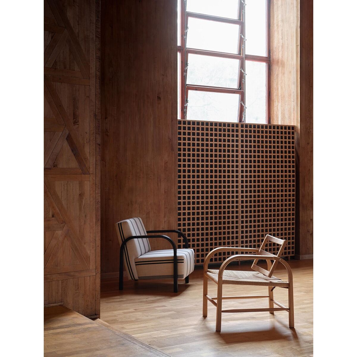 ARCH Armchair Square/Vidar 786/ Black Oak