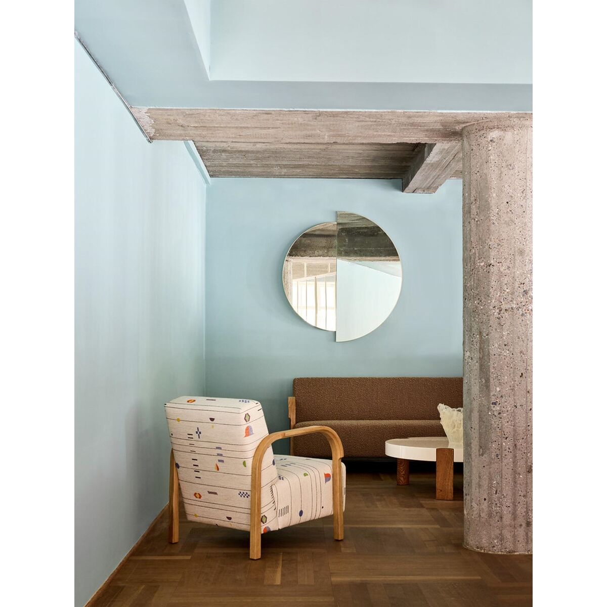 ARCH Armchair Square/Vidar 786/ Black Oak