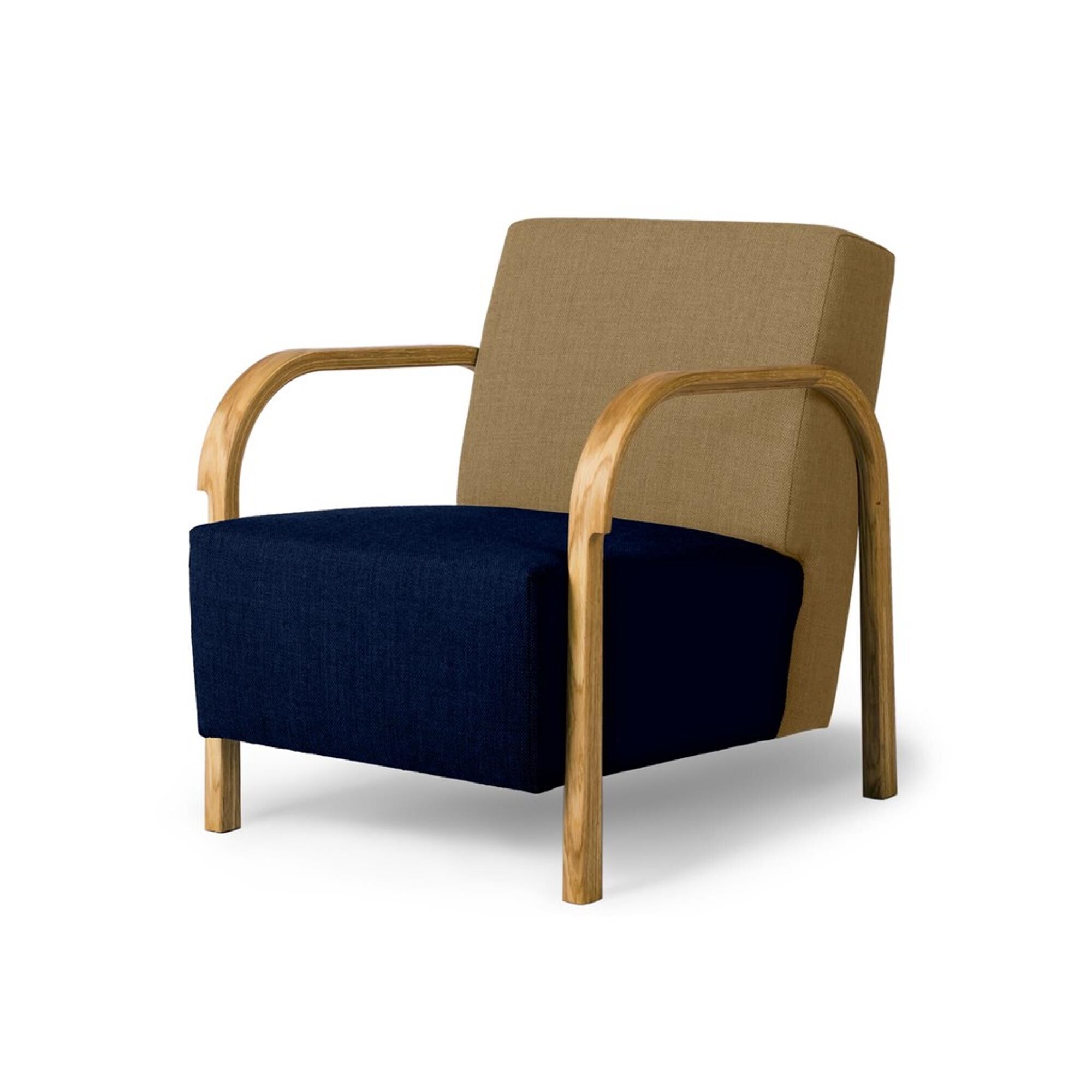 ARCH Lnestol Kvadrat/Vidar 786/Natural Eg