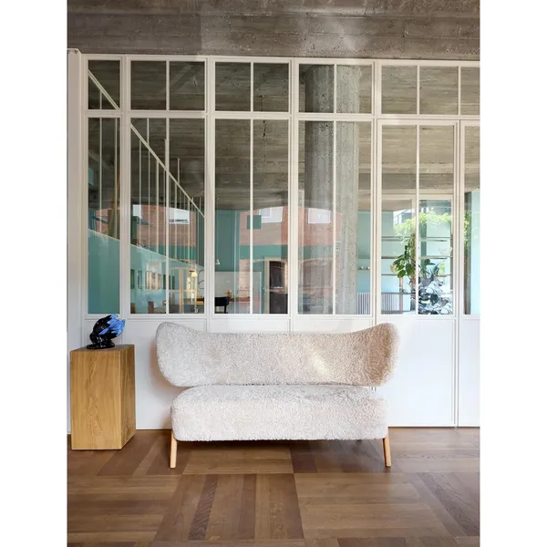 TMBO Sofa Sheepskin Moonlight/Oak