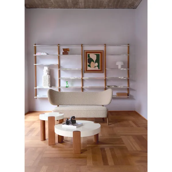 TMBO Sofa Sheepskin Moonlight/Oak
