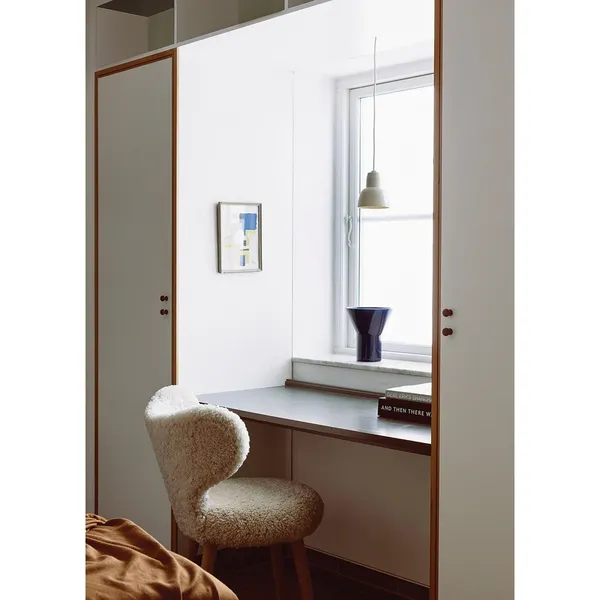 WNG Dining Chair Nobilis/Taiga Taupe/Smoked Oak