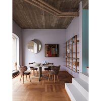 WNG Dining Chair Nobilis/Taiga Taupe/Smoked Oak