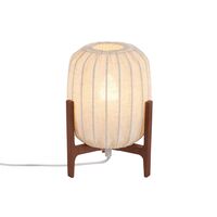Prisma Table Lamp Mini Dark Ash/Natural