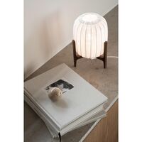 Prisma Table Lamp Mini Dark Ash/ White