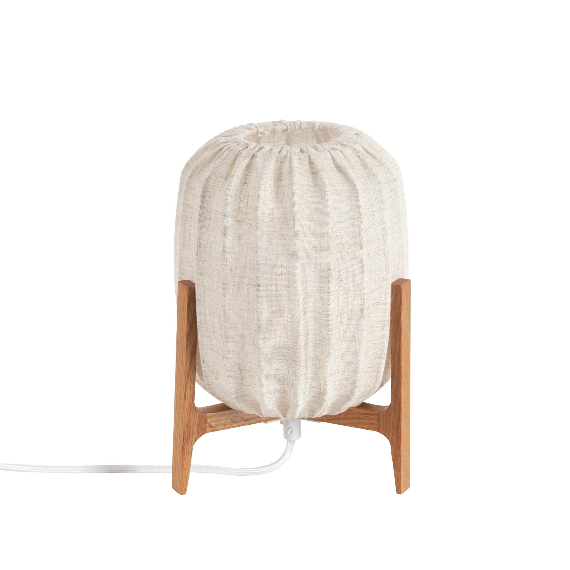 Prisma Bordlampe Mini Mørk Eg/Natural