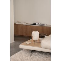 Prisma Table Lamp Mini Dark Oak/Natural
