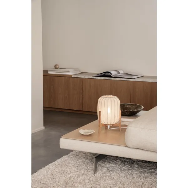Prisma Table Lamp Mini Dark Oak/Natural