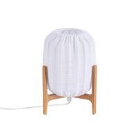 Prisma Table Lamp Mini Oak/ White
