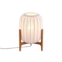 Prisma Table Lamp Mini Oak/ White