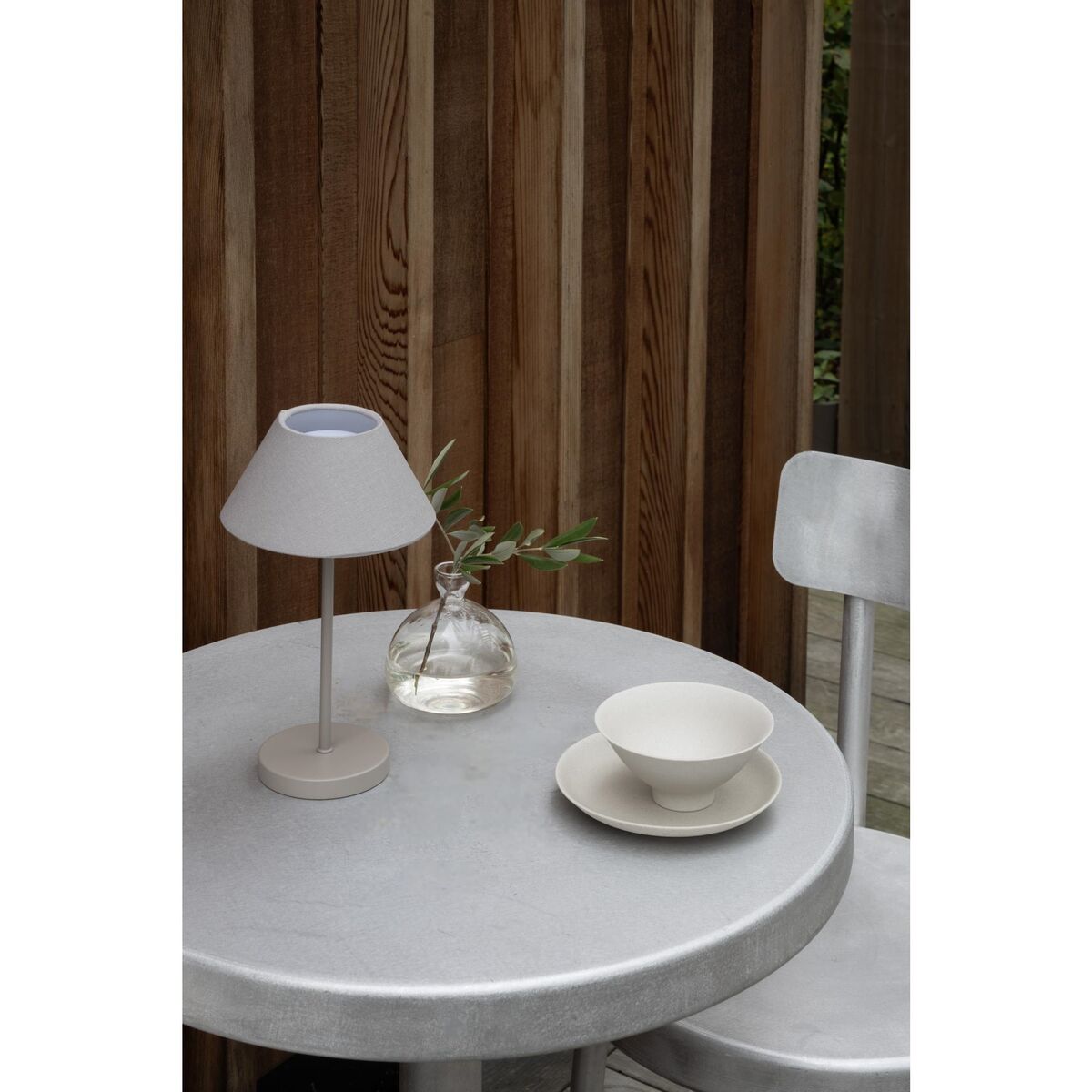 Teya Portable Lamp Warm Gray