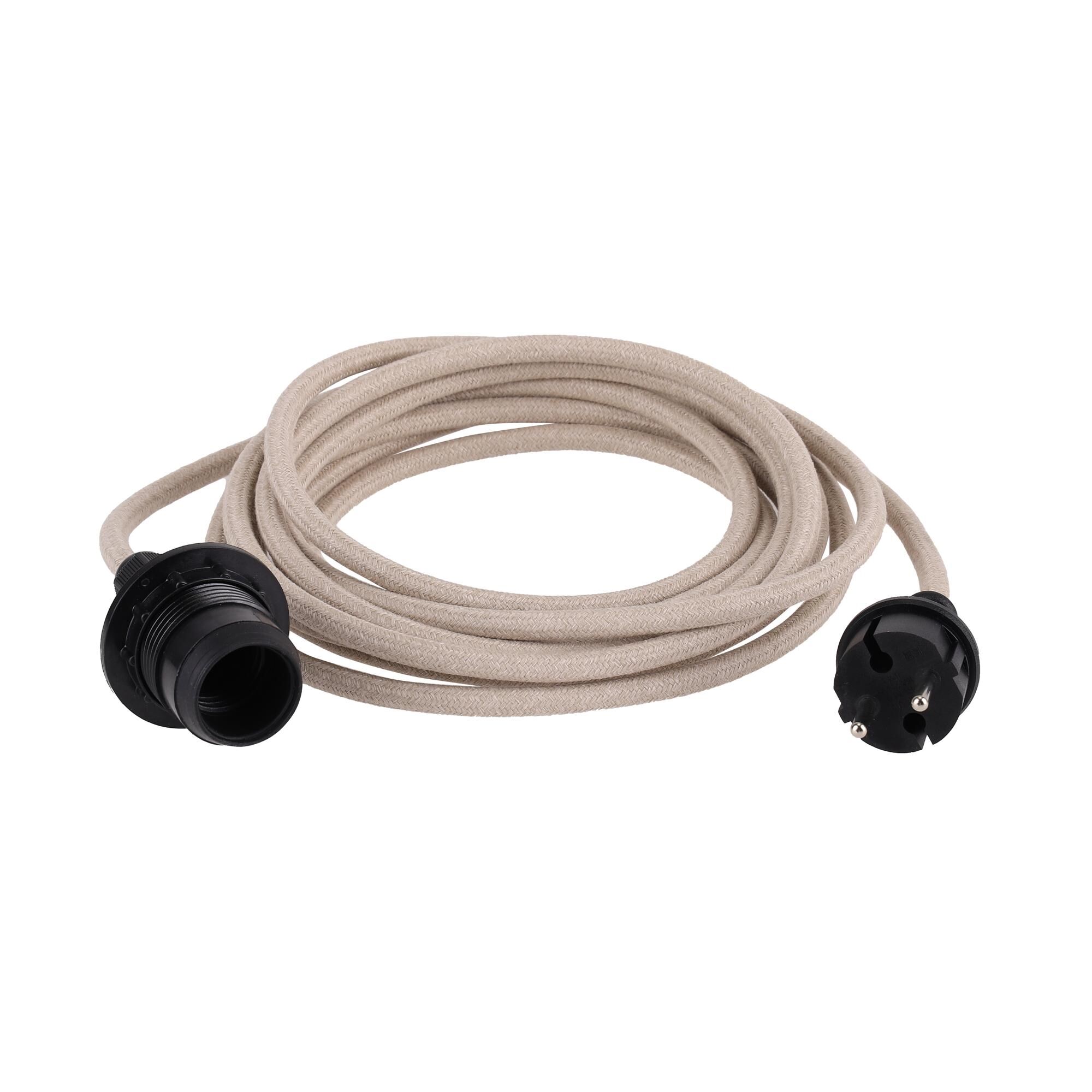 Kit de Câbles D'extérieur Watt & Wick pour Douille E27 Naturelle