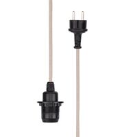 Watt & Wick Outdoor Cable Set For E27 Natural