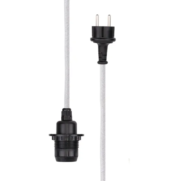 Watt & Wick Outdoor Cable Set For E27 White
