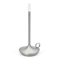 Wick Transportable Lamp Aluminum