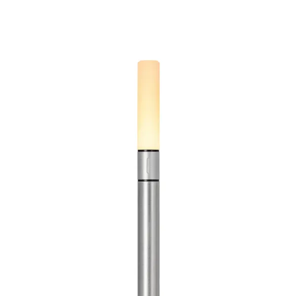 Wick Transportable Lamp Aluminum
