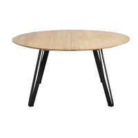 Space Eettafel Ø150 Natuurlijk Geolied Eiken